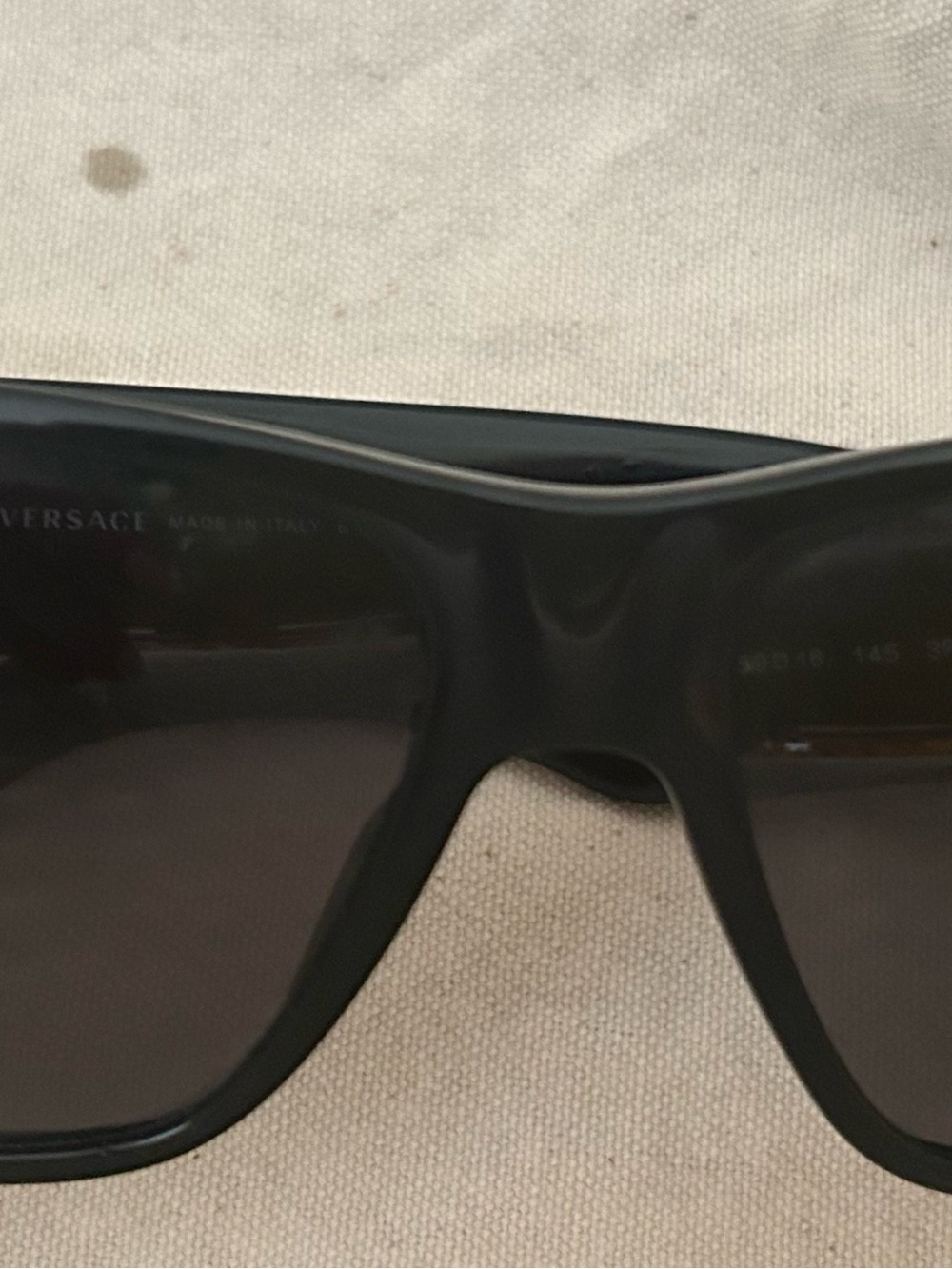 Versace Sunglasses with Black Lenses